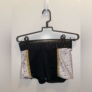 WCSS Black & Gold Sublimated Shorts💫